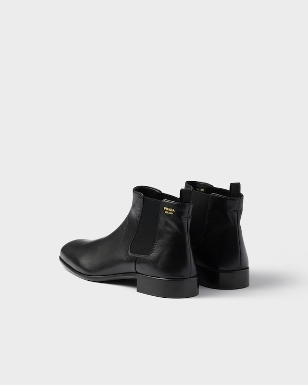 Leather booties - Black Leather booties - Black