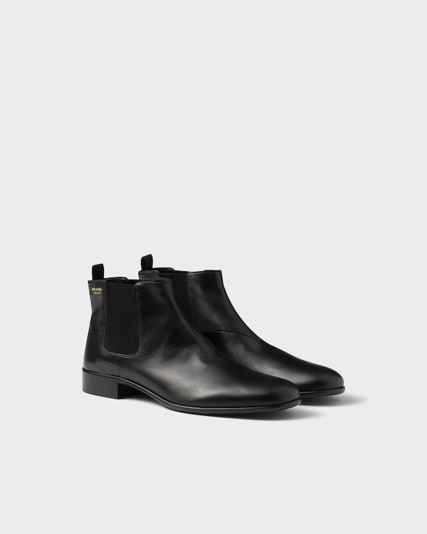 Leather booties - Black Leather booties - Black