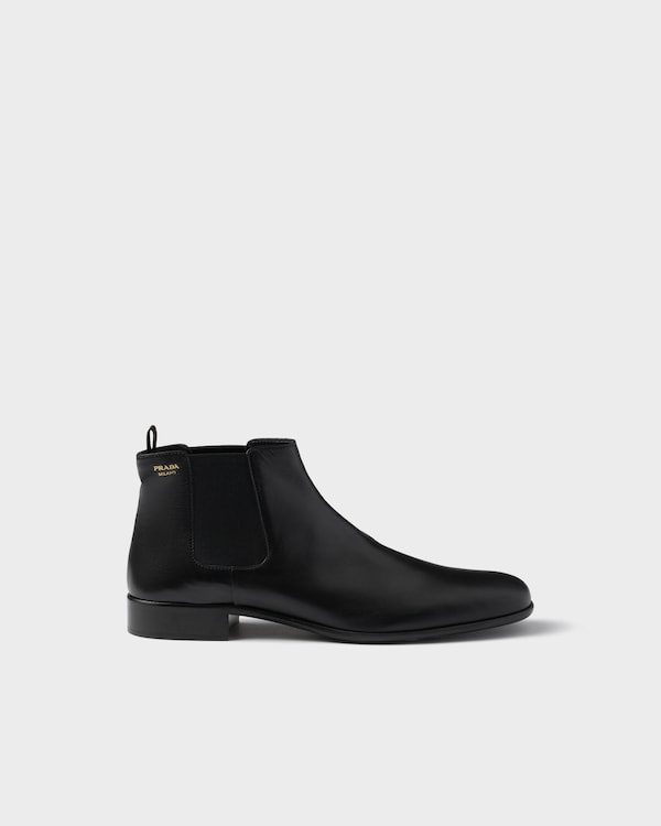 Leather booties - Black Leather booties - Black