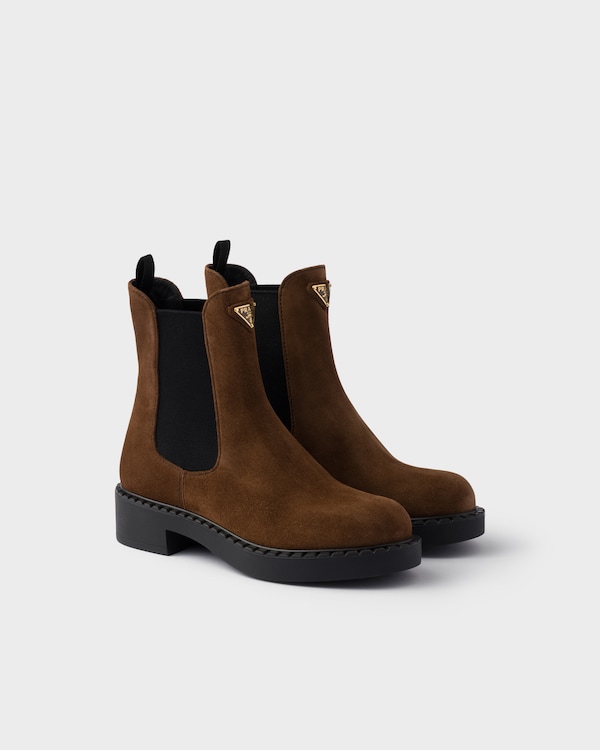 Chocolate suede Chelsea boots - Cocoa Brown Chocolate suede Chelsea boots - Cocoa Brown