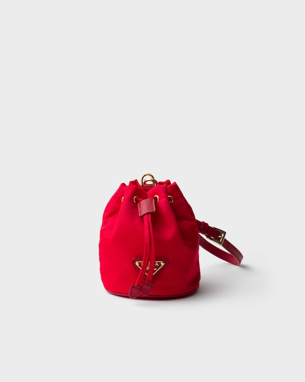 Mini Icon Re-Nylon keychain charm - Red Mini Icon Re-Nylon keychain charm - Red