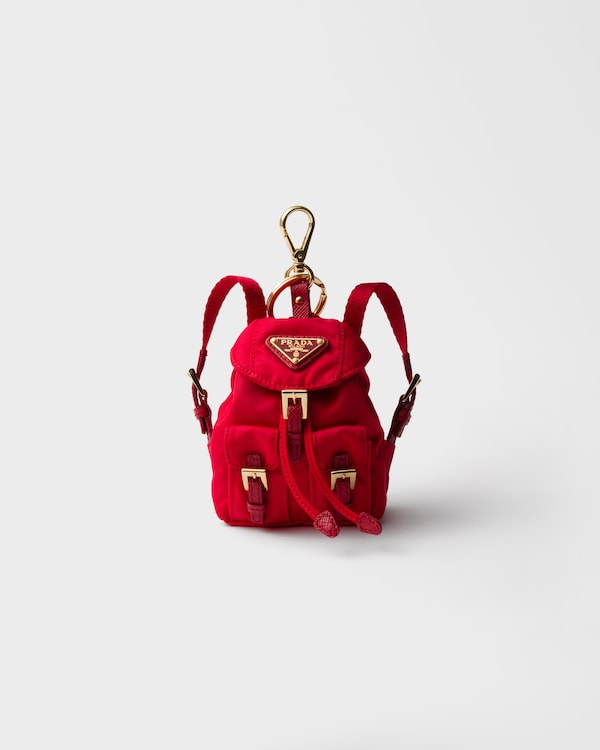 Mini Icon Re-Nylon keychain charm - Red Mini Icon Re-Nylon keychain charm - Red