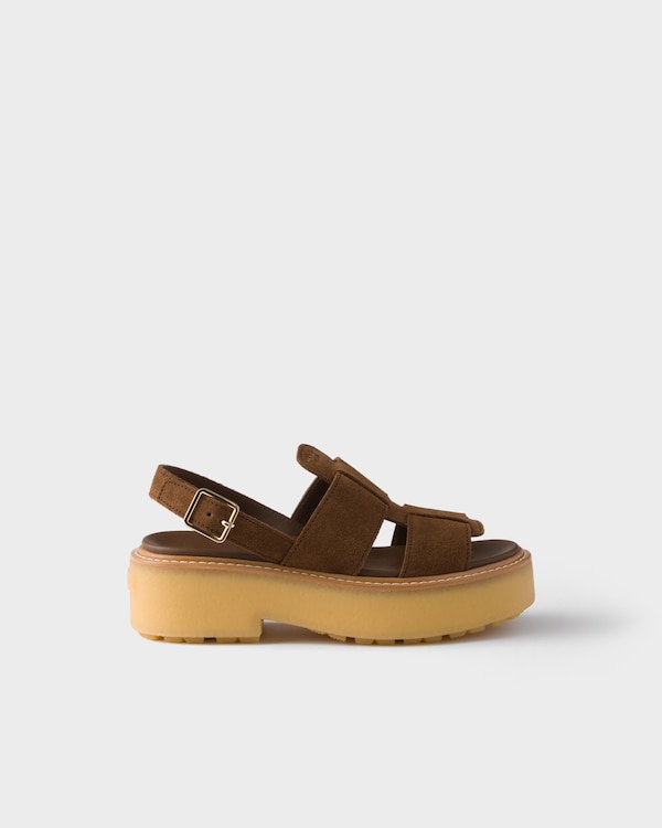 Suede sandals - Cocoa Brown Suede sandals - Cocoa Brown