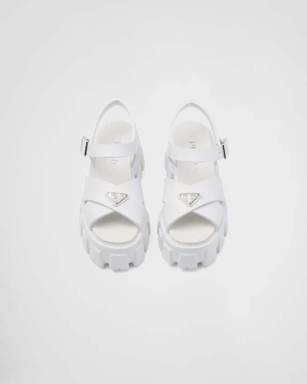 Monolith rubber sandals - White Monolith rubber sandals - White
