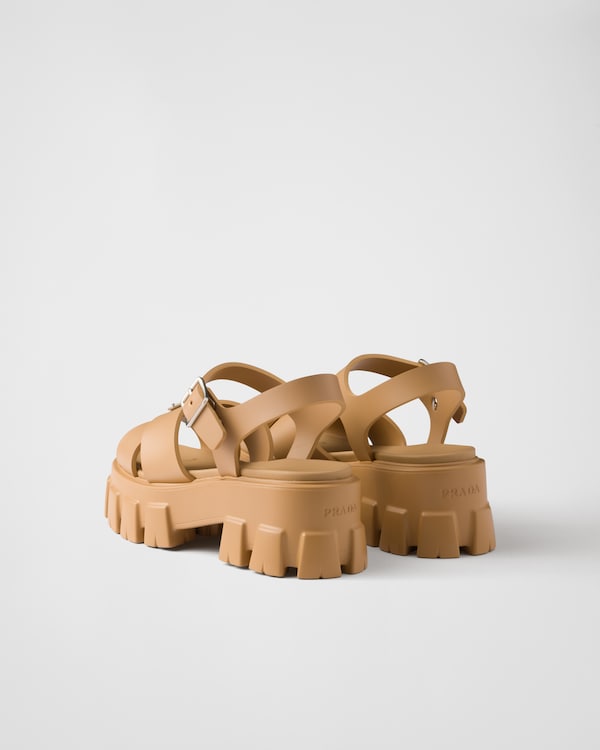 Monolith rubber sandals - Barley Monolith rubber sandals - Barley