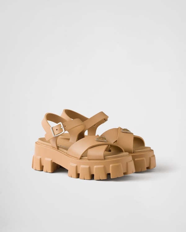 Monolith rubber sandals - Barley Monolith rubber sandals - Barley