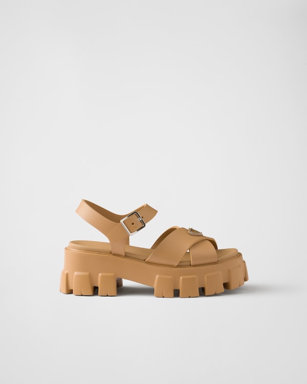 Monolith rubber sandals - Barley Monolith rubber sandals - Barley