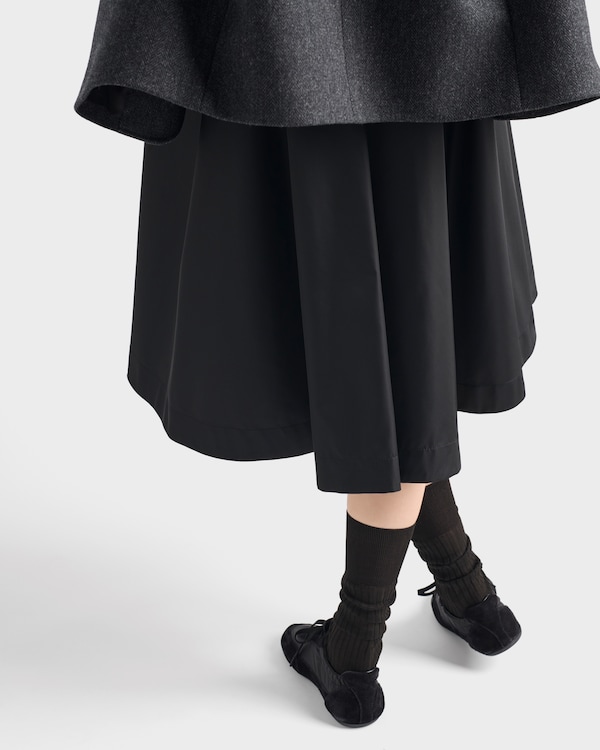 Re-Nylon skirt - Black Re-Nylon skirt - Black