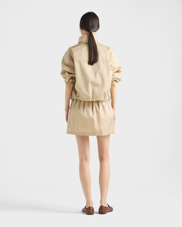 Re-Nylon miniskirt - Desert Beige Re-Nylon miniskirt - Desert Beige