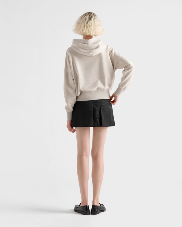 Re-Nylon miniskirt - Black Re-Nylon miniskirt - Black