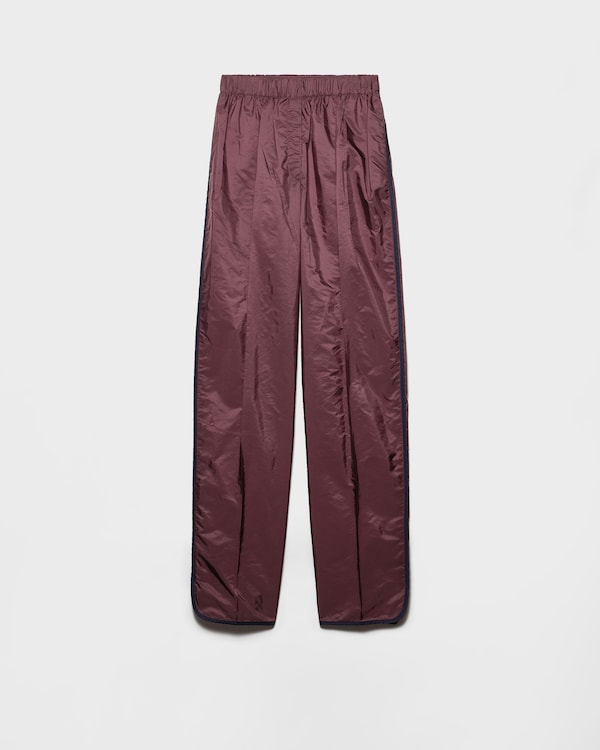 Re-Nylon pants - Garnet Red/Royal Blue Re-Nylon pants - Garnet Red/Royal Blue