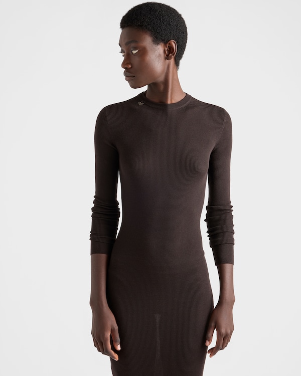 Wool dress - Cocoa Brown Wool dress - Cocoa Brown
