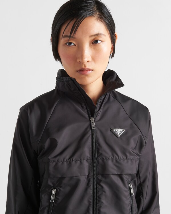 Light Re-Nylon rain jacket - Black Light Re-Nylon rain jacket - Black