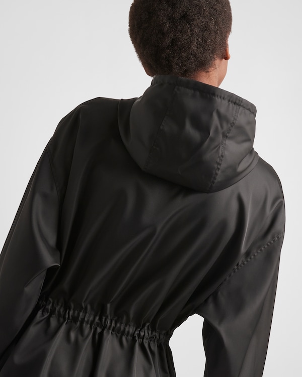 Re-Nylon raincoat - Black Re-Nylon raincoat - Black