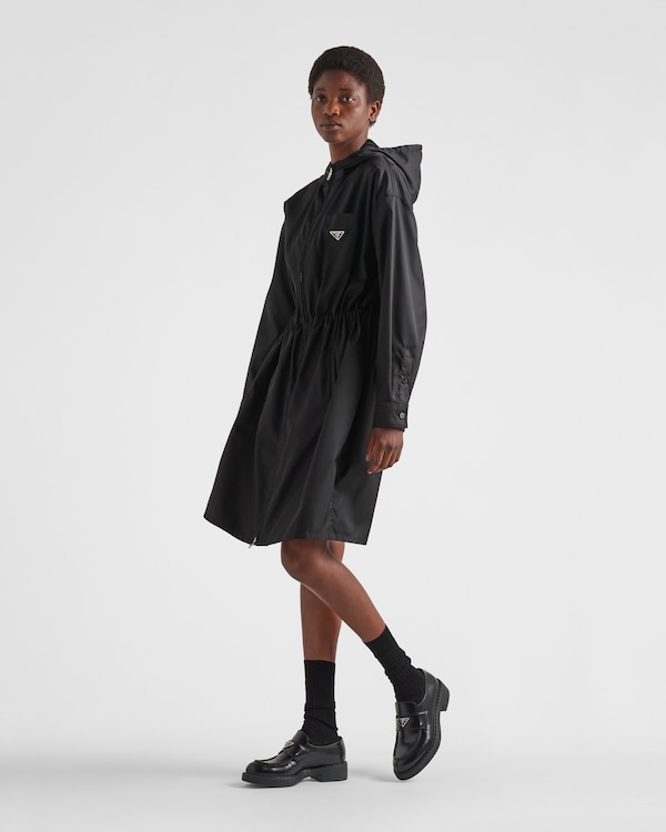 Re-Nylon raincoat - Black Re-Nylon raincoat - Black