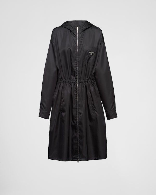 Re-Nylon raincoat - Black Re-Nylon raincoat - Black
