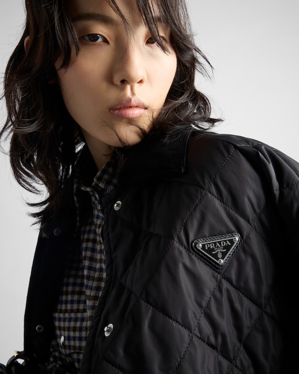 Light Re-Nylon jacket - Black Light Re-Nylon jacket - Black