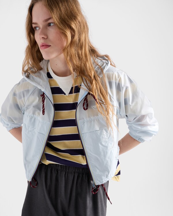 Lightweight Re-Nylon jacket - Crystal Lightweight Re-Nylon jacket - Crystal