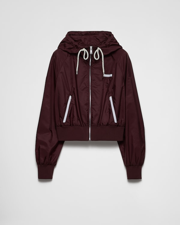 Lightweight Re-Nylon blouson jacket - Garnet Lightweight Re-Nylon blouson jacket - Garnet