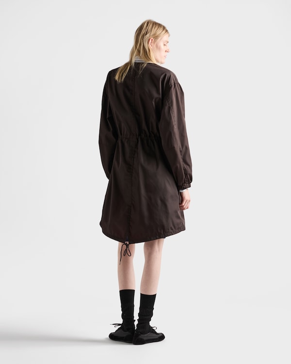 Re-Nylon raincoat - Dark Brown Re-Nylon raincoat - Dark Brown