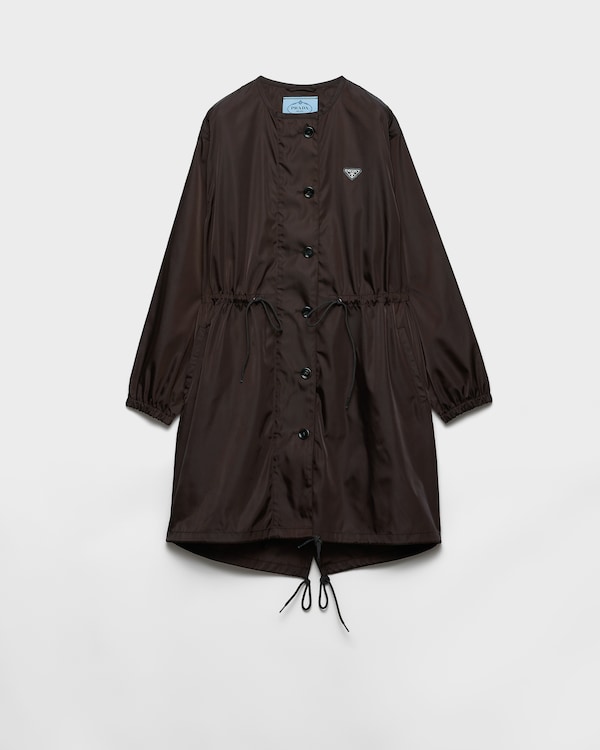 Re-Nylon raincoat - Dark Brown Re-Nylon raincoat - Dark Brown