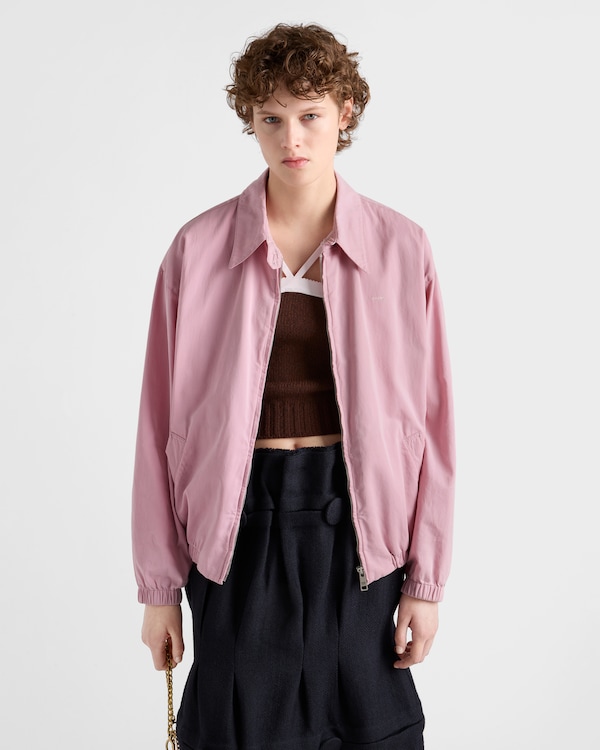Old gabardine blouson jacket - Alabaster Pink Old gabardine blouson jacket - Alabaster Pink