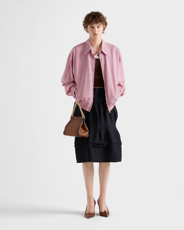 Old gabardine blouson jacket - Alabaster Pink Old gabardine blouson jacket - Alabaster Pink