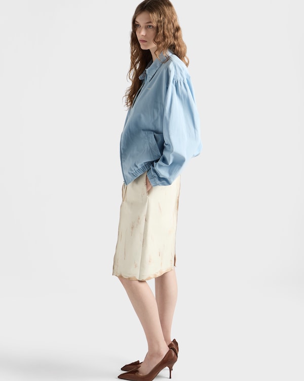 Old gabardine blouson jacket - Astro Old gabardine blouson jacket - Astro