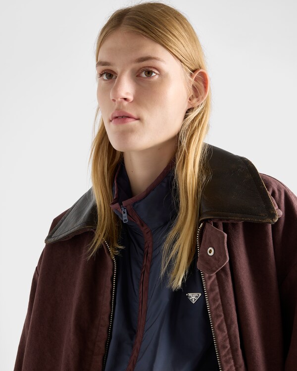 Re-Nylon jacket - Royal Blue/Garnet Re-Nylon jacket - Royal Blue/Garnet