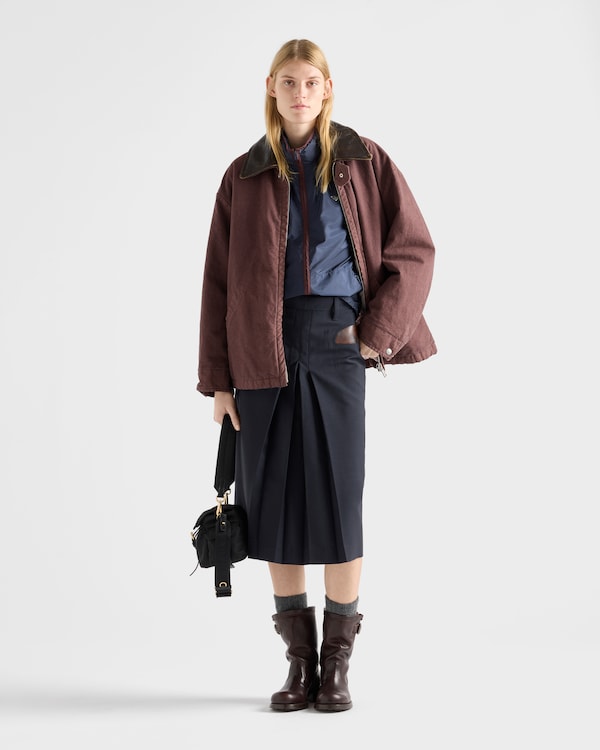 Re-Nylon jacket - Royal Blue/Garnet Re-Nylon jacket - Royal Blue/Garnet