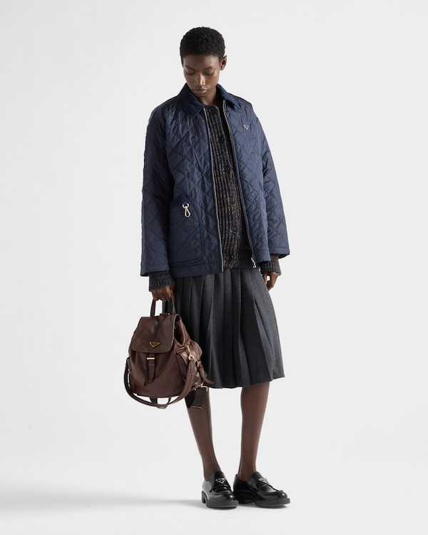 Re-Nylon blouson jacket - Royal Blue Re-Nylon blouson jacket - Royal Blue