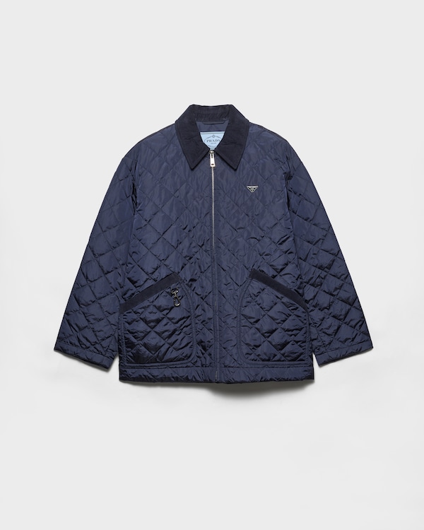 Re-Nylon blouson jacket - Royal Blue Re-Nylon blouson jacket - Royal Blue