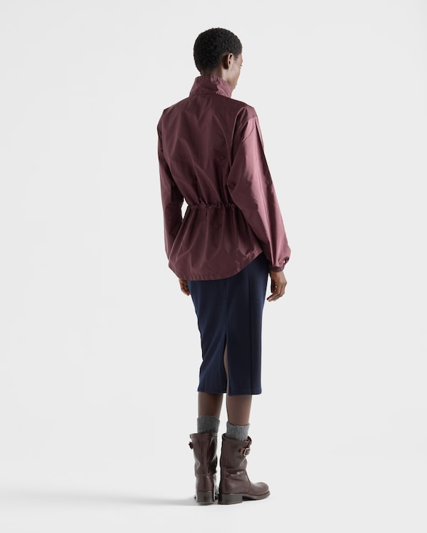 Re-Nylon blouson jacket - Garnet Re-Nylon blouson jacket - Garnet