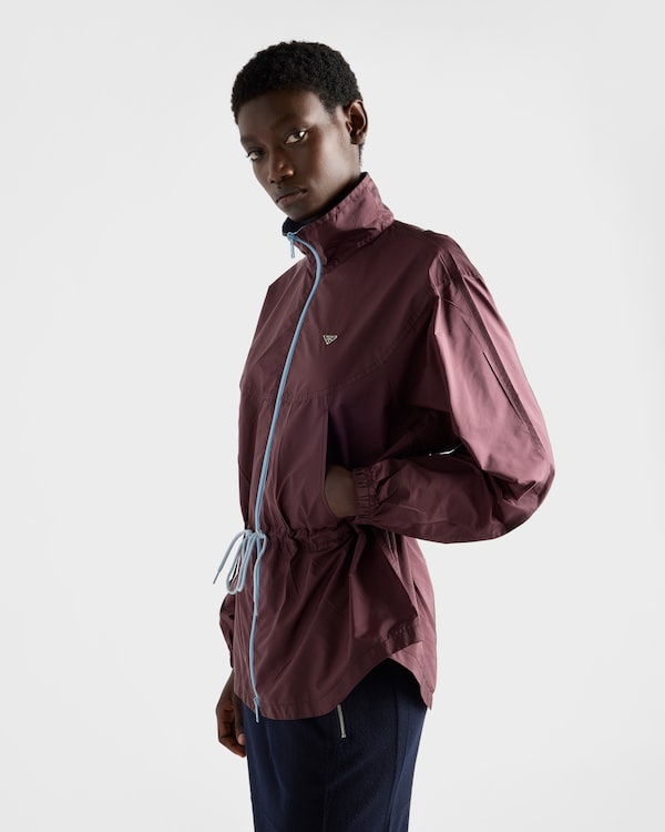 Re-Nylon blouson jacket - Garnet Re-Nylon blouson jacket - Garnet