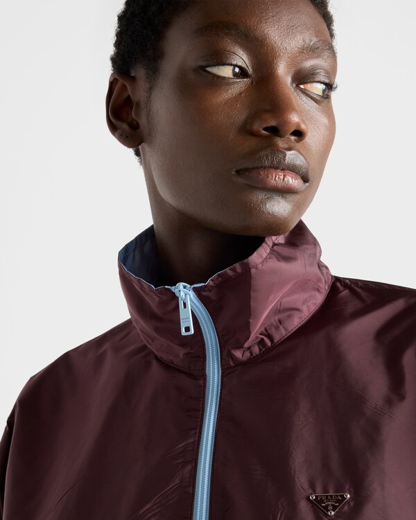 Re-Nylon blouson jacket - Garnet Re-Nylon blouson jacket - Garnet