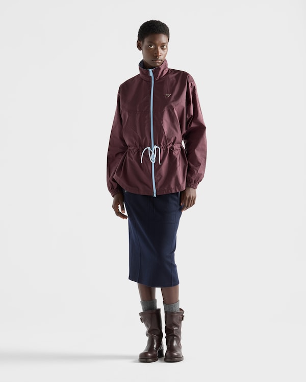 Re-Nylon blouson jacket - Garnet Re-Nylon blouson jacket - Garnet