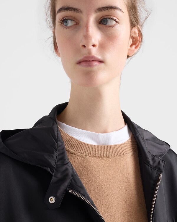 Re-Nylon blouson jacket - Black Re-Nylon blouson jacket - Black