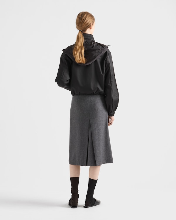 Re-Nylon blouson jacket - Black Re-Nylon blouson jacket - Black