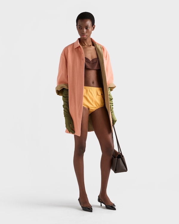Old piqué coat - Apricot/Khaki Old piqué coat - Apricot/Khaki