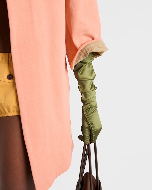 Old piqué coat - Apricot/Khaki Old piqué coat - Apricot/Khaki