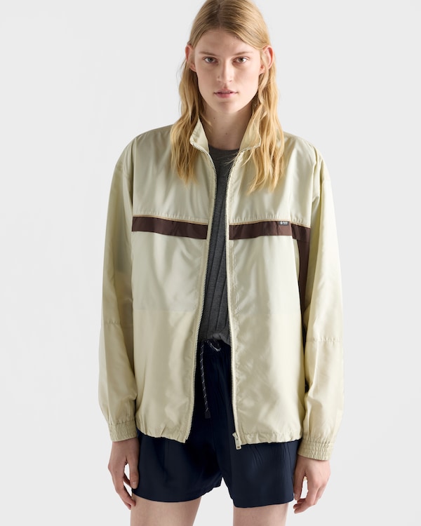 Lightweight Re-Nylon jacket - Chalk White/Ebony Lightweight Re-Nylon jacket - Chalk White/Ebony