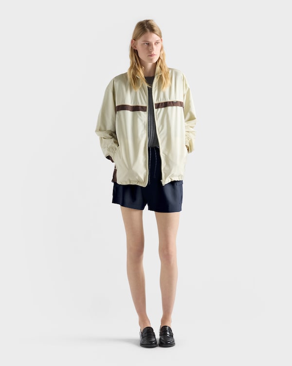 Lightweight Re-Nylon jacket - Chalk White/Ebony Lightweight Re-Nylon jacket - Chalk White/Ebony