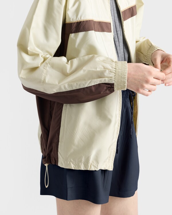 Lightweight Re-Nylon jacket - Chalk White/Ebony Lightweight Re-Nylon jacket - Chalk White/Ebony