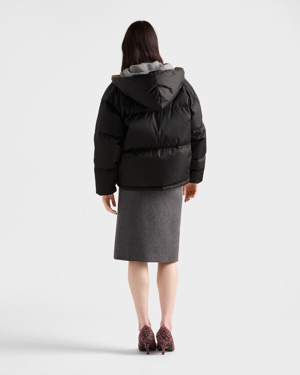 Re-Nylon down jacket - Black Re-Nylon down jacket - Black