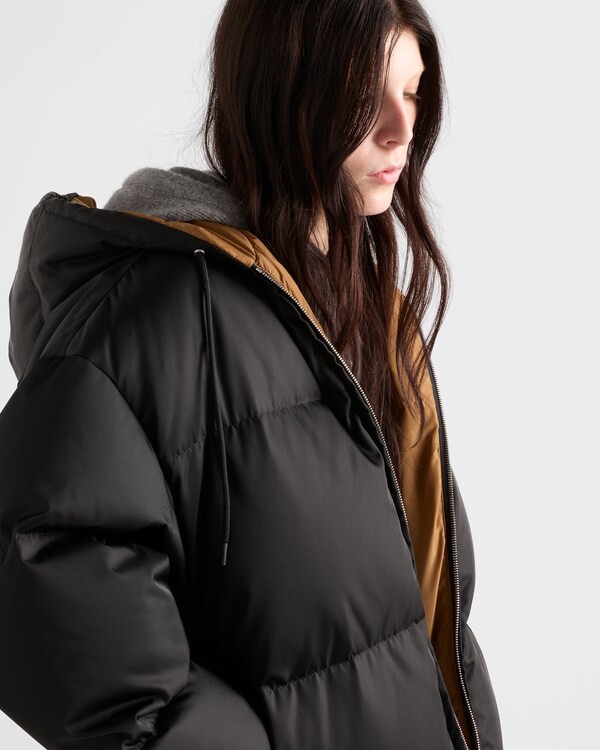 Re-Nylon down jacket - Black Re-Nylon down jacket - Black