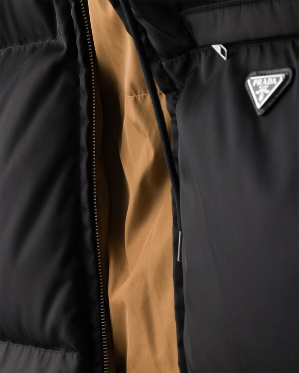 Re-Nylon down jacket - Black Re-Nylon down jacket - Black