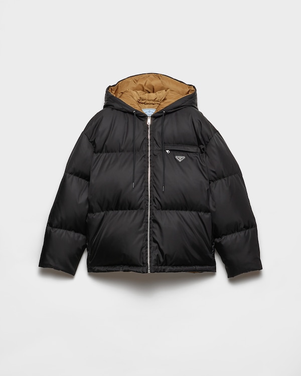 Re-Nylon down jacket - Black Re-Nylon down jacket - Black