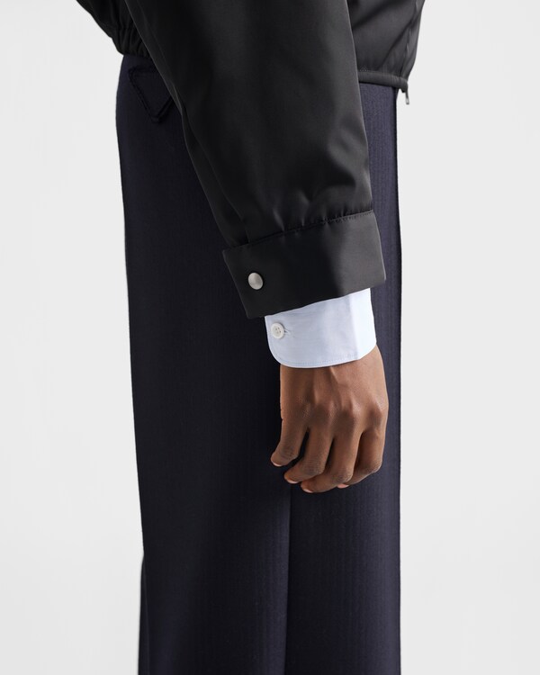 Re-Nylon blouson jacket - Black Re-Nylon blouson jacket - Black