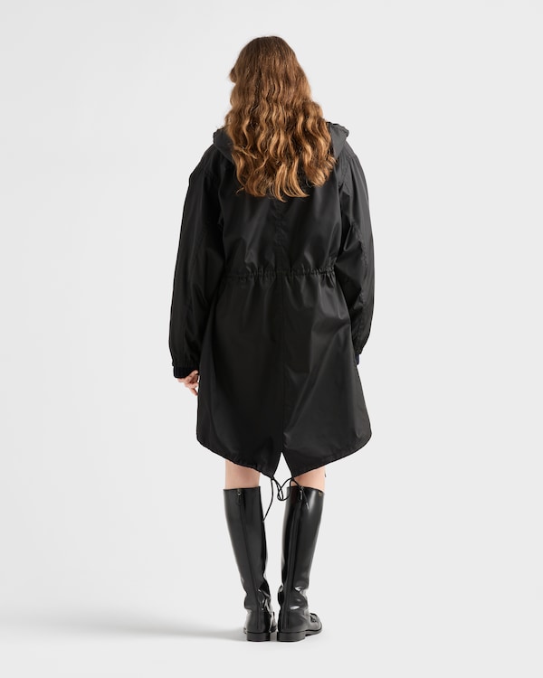 Re-Nylon raincoat - Black Re-Nylon raincoat - Black