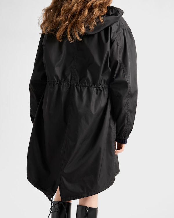 Re-Nylon raincoat - Black Re-Nylon raincoat - Black